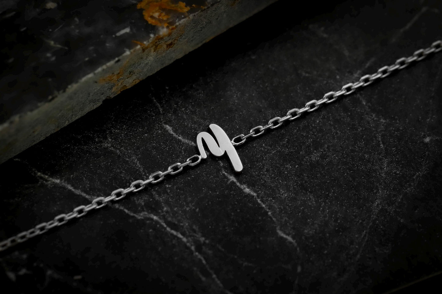 Kişiye Özel Harf Bileklik | Gold, Silver, Rose Seçenekli | El Yapımı Minimalist Bileklik