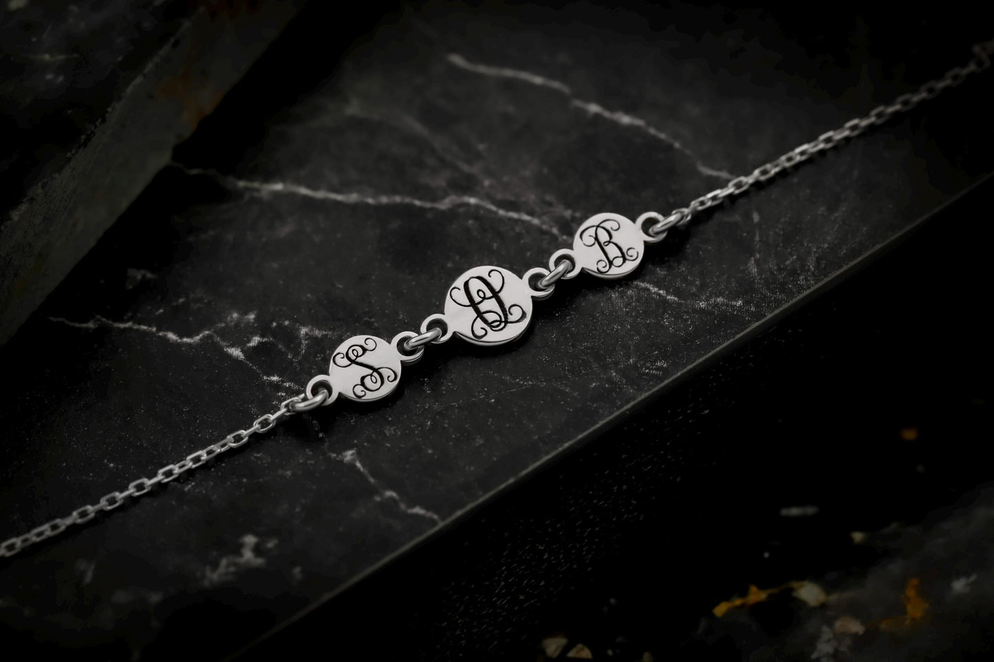 Kişiye Özel Harf Disk Bileklik | Gold, Silver, Rose Seçenekli | El Yapımı Minimalist Bileklik